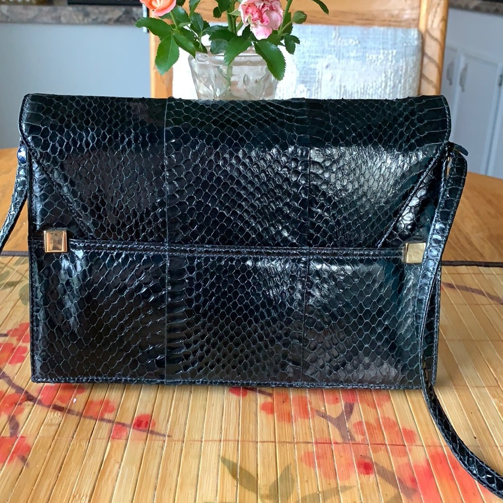 Vintage Jay Herbert NY Reptile Shoulder Bag/Clutch